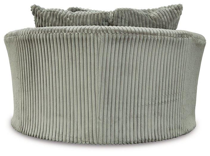 Lindyn Oversized Swivel Accent Chair - Zara Furniture (Kissimmee,FL)