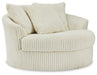 Lindyn Oversized Swivel Accent Chair - Zara Furniture (Kissimmee,FL)