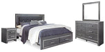 Lodanna Bedroom Set - Zara Furniture (Kissimmee,FL)
