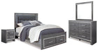 Lodanna Bedroom Set - Zara Furniture (Kissimmee,FL)