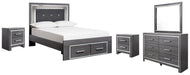 Lodanna Bedroom Set - Zara Furniture (Kissimmee,FL)