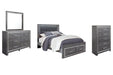 Lodanna Bedroom Set - Zara Furniture (Kissimmee,FL)