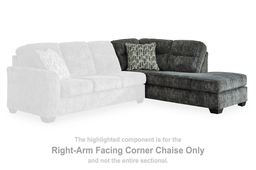 Lonoke 2 - Piece Sectional with Chaise - Zara Furniture (Kissimmee,FL)