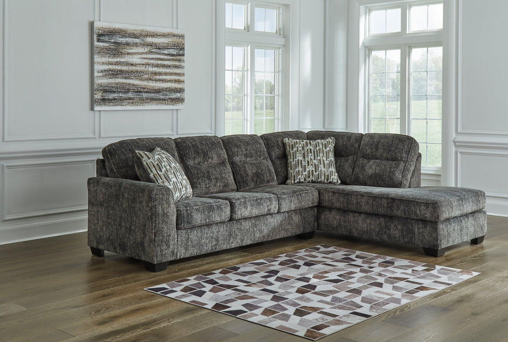 Lonoke 2 - Piece Sectional with Chaise - Zara Furniture (Kissimmee,FL)