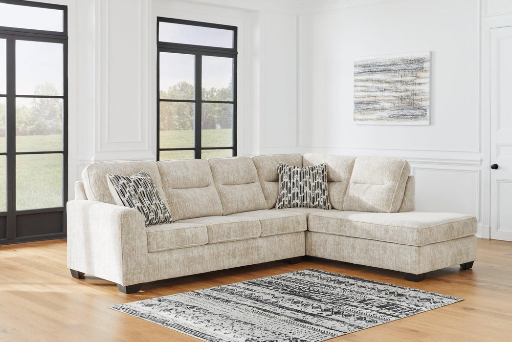 Lonoke 2 - Piece Sectional with Chaise - Zara Furniture (Kissimmee,FL)