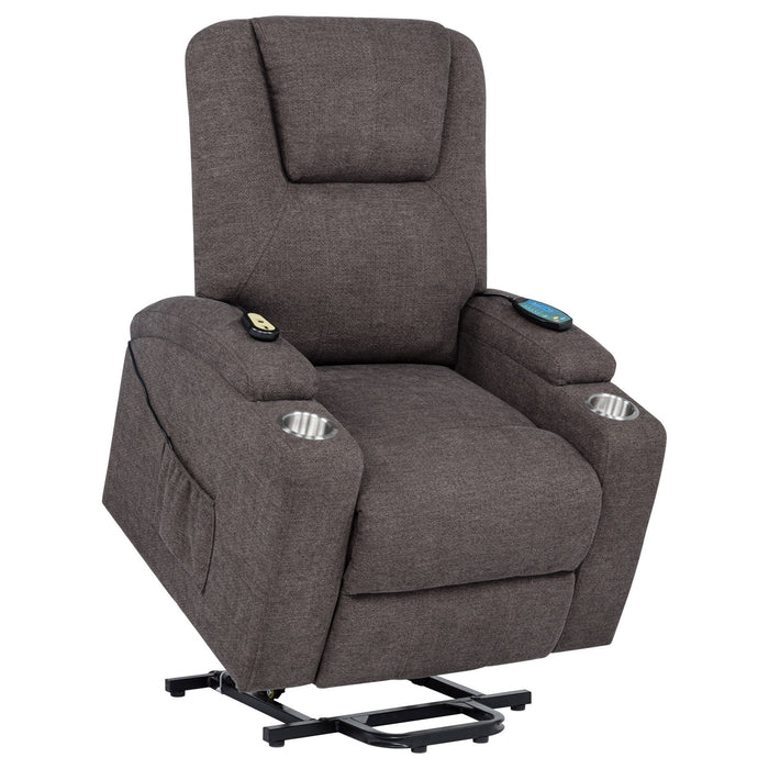 Louie Power Lift Massage Recliner