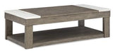 Loyaska Lift - Top Coffee Table - Zara Furniture (Kissimmee,FL)