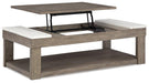 Loyaska Lift - Top Coffee Table - Zara Furniture (Kissimmee,FL)