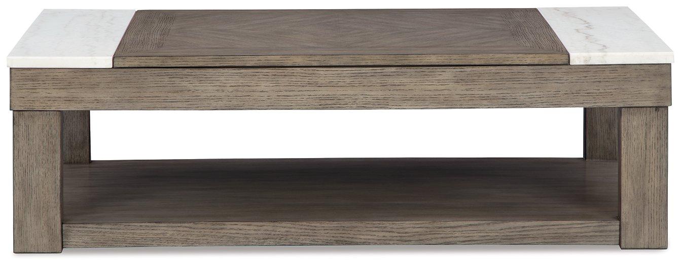 Loyaska Lift - Top Coffee Table - Zara Furniture (Kissimmee,FL)