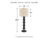 Luanndon Lamp Set - Zara Furniture (Kissimmee,FL)