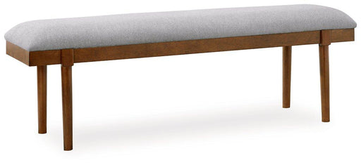 Lyncott 59" Upholstered Dining Bench - Zara Furniture (Kissimmee,FL)