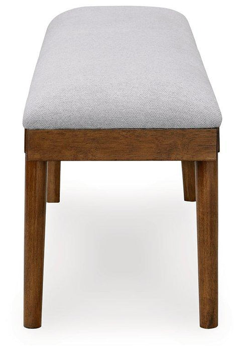 Lyncott 59" Upholstered Dining Bench - Zara Furniture (Kissimmee,FL)