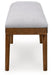 Lyncott 59" Upholstered Dining Bench - Zara Furniture (Kissimmee,FL)
