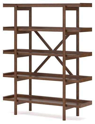 Lyncott 70" Bookcase - Zara Furniture (Kissimmee,FL)
