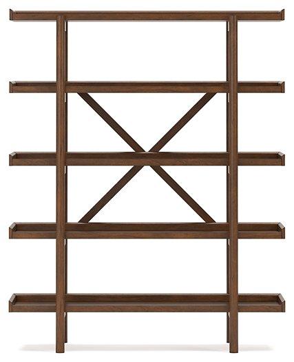 Lyncott 70" Bookcase - Zara Furniture (Kissimmee,FL)
