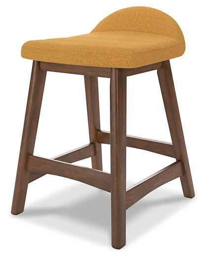 Lyncott Counter Height Bar Stool - Zara Furniture (Kissimmee,FL)