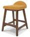 Lyncott Counter Height Bar Stool - Zara Furniture (Kissimmee,FL)