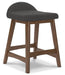 Lyncott Counter Height Bar Stool - Zara Furniture (Kissimmee,FL)