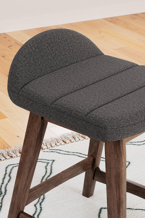Lyncott Counter Height Bar Stool - Zara Furniture (Kissimmee,FL)