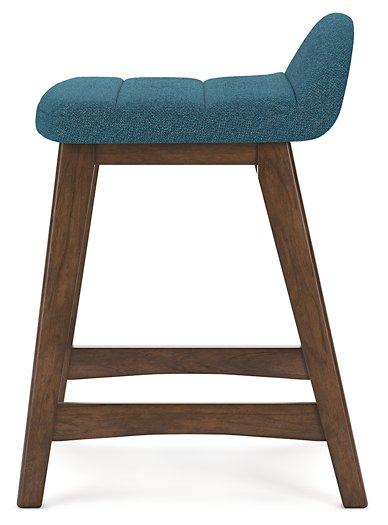 Lyncott Counter Height Bar Stool - Zara Furniture (Kissimmee,FL)