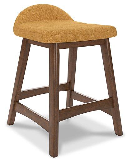 Lyncott Counter Height Bar Stool - Zara Furniture (Kissimmee,FL)