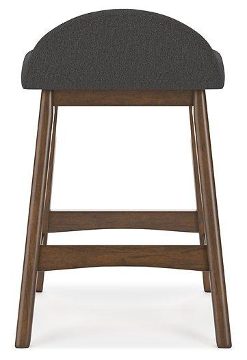 Lyncott Counter Height Bar Stool - Zara Furniture (Kissimmee,FL)
