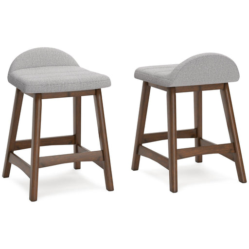Lyncott Counter Height Bar Stool - Zara Furniture (Kissimmee,FL)