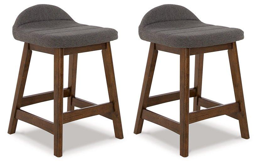 Lyncott Counter Height Bar Stool - Zara Furniture (Kissimmee,FL)