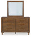 Lyncott Dresser and Mirror - Zara Furniture (Kissimmee,FL)