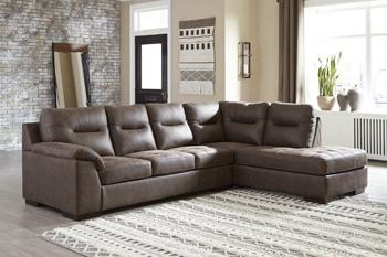 Maderla 2 - Piece Sectional with Chaise - Zara Furniture (Kissimmee,FL)