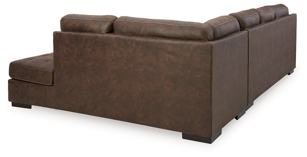 Maderla 2 - Piece Sectional with Chaise - Zara Furniture (Kissimmee,FL)