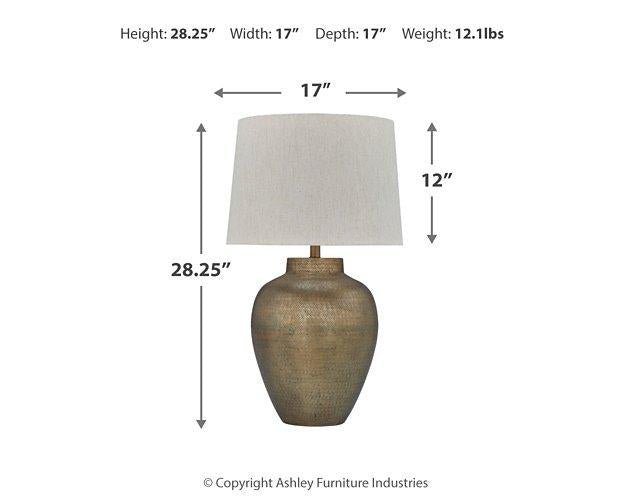 Madney Lamp Set - Zara Furniture (Kissimmee,FL)