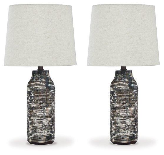 Mahima Table Lamp (Set of 2) - Zara Furniture (Kissimmee,FL)