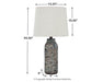 Mahima Table Lamp (Set of 2) - Zara Furniture (Kissimmee,FL)