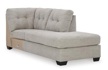 Mahoney 2 - Piece Sectional with Chaise - Zara Furniture (Kissimmee,FL)