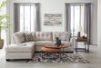 Mahoney 2 - Piece Sectional with Chaise - Zara Furniture (Kissimmee,FL)