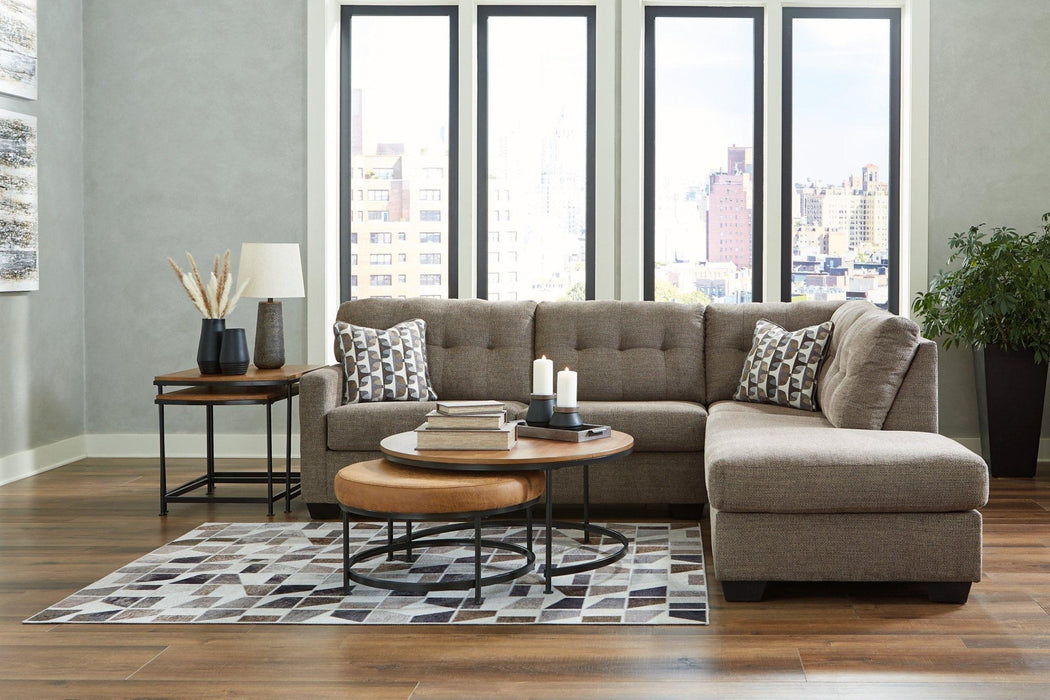 Mahoney 2 - Piece Sectional with Chaise - Zara Furniture (Kissimmee,FL)