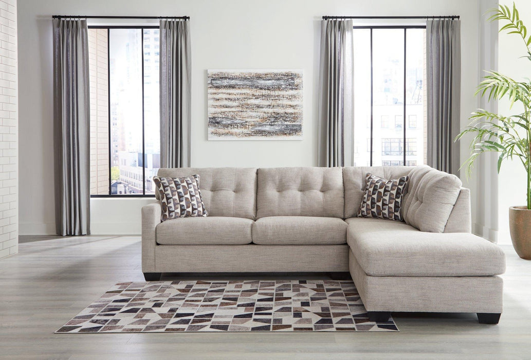 Mahoney 2 - Piece Sectional with Chaise - Zara Furniture (Kissimmee,FL)