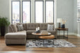 Mahoney 2 - Piece Sectional with Chaise - Zara Furniture (Kissimmee,FL)