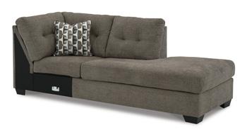 Mahoney 2 - Piece Sectional with Chaise - Zara Furniture (Kissimmee,FL)