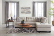 Mahoney 2 - Piece Sectional with Chaise - Zara Furniture (Kissimmee,FL)