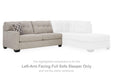 Mahoney 2 - Piece Sleeper Sectional with Chaise - Zara Furniture (Kissimmee,FL)