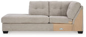 Mahoney 2 - Piece Sleeper Sectional with Chaise - Zara Furniture (Kissimmee,FL)
