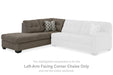 Mahoney 2 - Piece Sleeper Sectional with Chaise - Zara Furniture (Kissimmee,FL)
