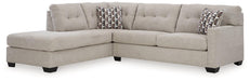 Mahoney 2 - Piece Sleeper Sectional with Chaise - Zara Furniture (Kissimmee,FL)
