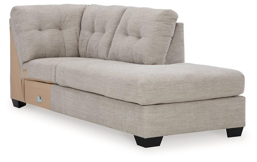 Mahoney 2 - Piece Sleeper Sectional with Chaise - Zara Furniture (Kissimmee,FL)