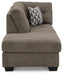 Mahoney 2 - Piece Sleeper Sectional with Chaise - Zara Furniture (Kissimmee,FL)