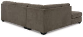 Mahoney 2 - Piece Sleeper Sectional with Chaise - Zara Furniture (Kissimmee,FL)