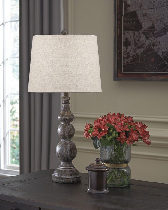 Mair Table Lamp (Set of 2) - Zara Furniture (Kissimmee,FL)