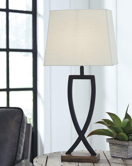 Makara Table Lamp (Set of 2) - Zara Furniture (Kissimmee,FL)